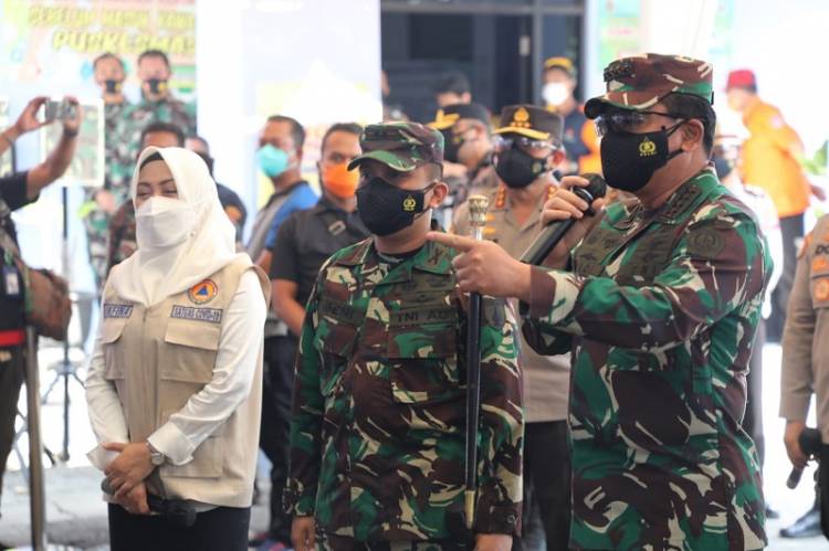 Panglima TNI : Badan Greges Segera Lapor ke Puskesmas
