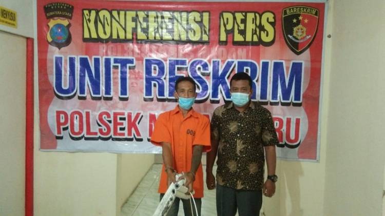 Maling Kabel Listrik dan Pipa AC di Auditorium USU, Faisal Ditangkap Polsek Medan Baru