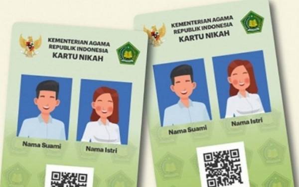 Mulai Agustus 2021, Kemenag Setop Penerbitan Kartu Nikah Fisik
