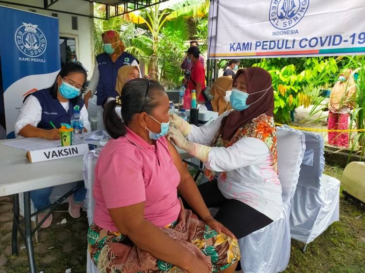 RSI Kembali Laksanakan Program 'Kami Peduli', Seribu Warga Ikuti Vaksinasi Tahap II