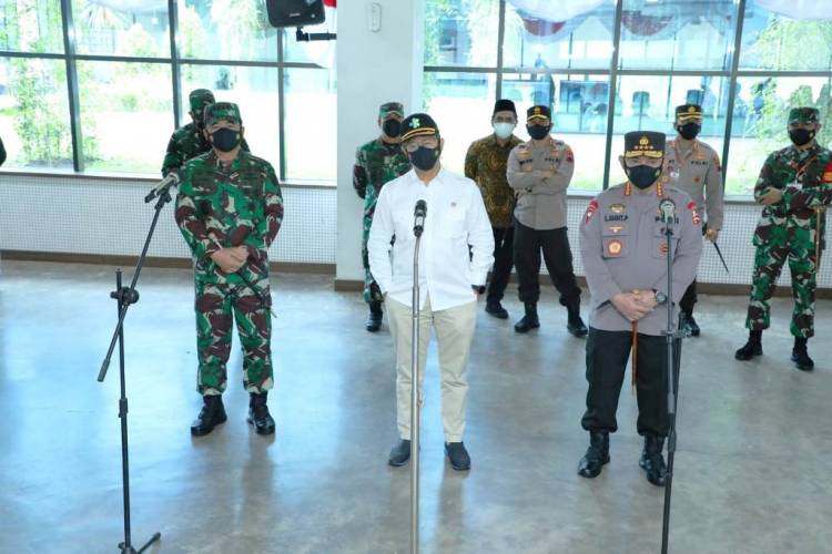 Panglima TNI : Hentikan Laju Covid-19 di Boyolali, Semua Elemen Harus Kerja Keras