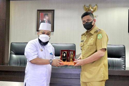 Bobby Nasution Terima Kunjungan Kerja Wali Kota Bengkulu Helmi Hasan