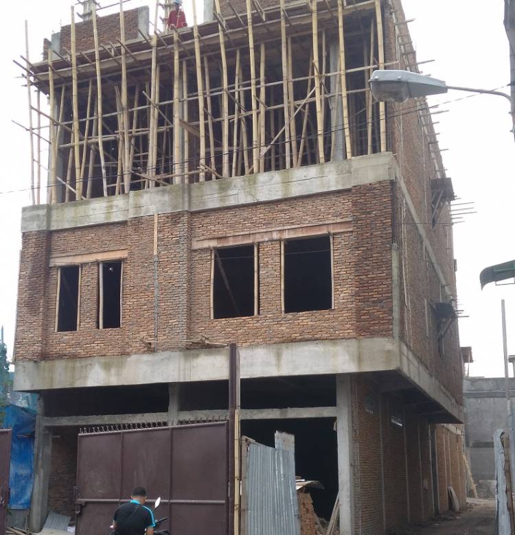 Tanpa IMB, Bangunan Ruko Mewah Berdiri Tegak di Jalan Madio Santoso dan Jalan Perbatasan Medan