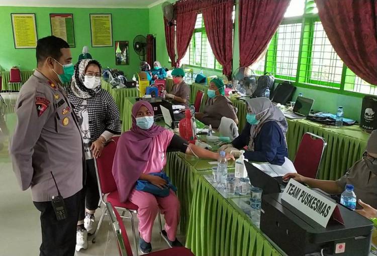 Gelar Vaksin Merdeka, 360 Dosis Disiapkan Polsek Medan Helvetia untuk Masyarakat