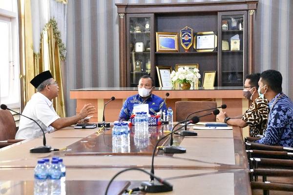 Pipa Minyak Alami Kebocoran, TBBM Pertamina Sibolga Audiensi ke Wali Kota