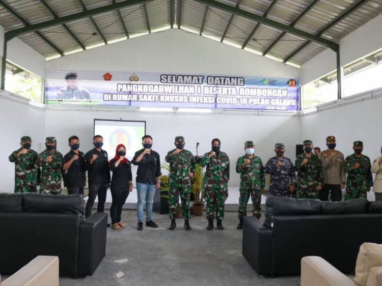 Pangkogabwilhan I Kunjungi RSKI Pulau Galang