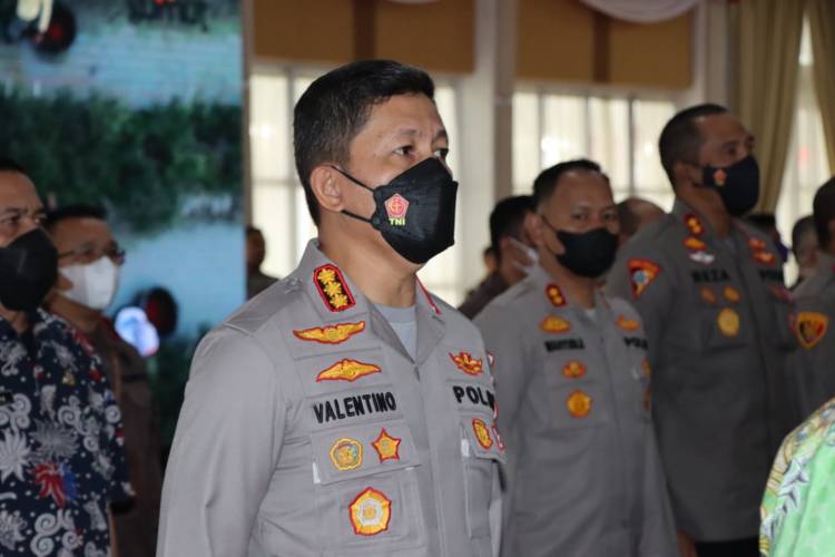  Kapolrestabes Medan Hadiri Rapat Tim Pengendalian Inflasi Daerah