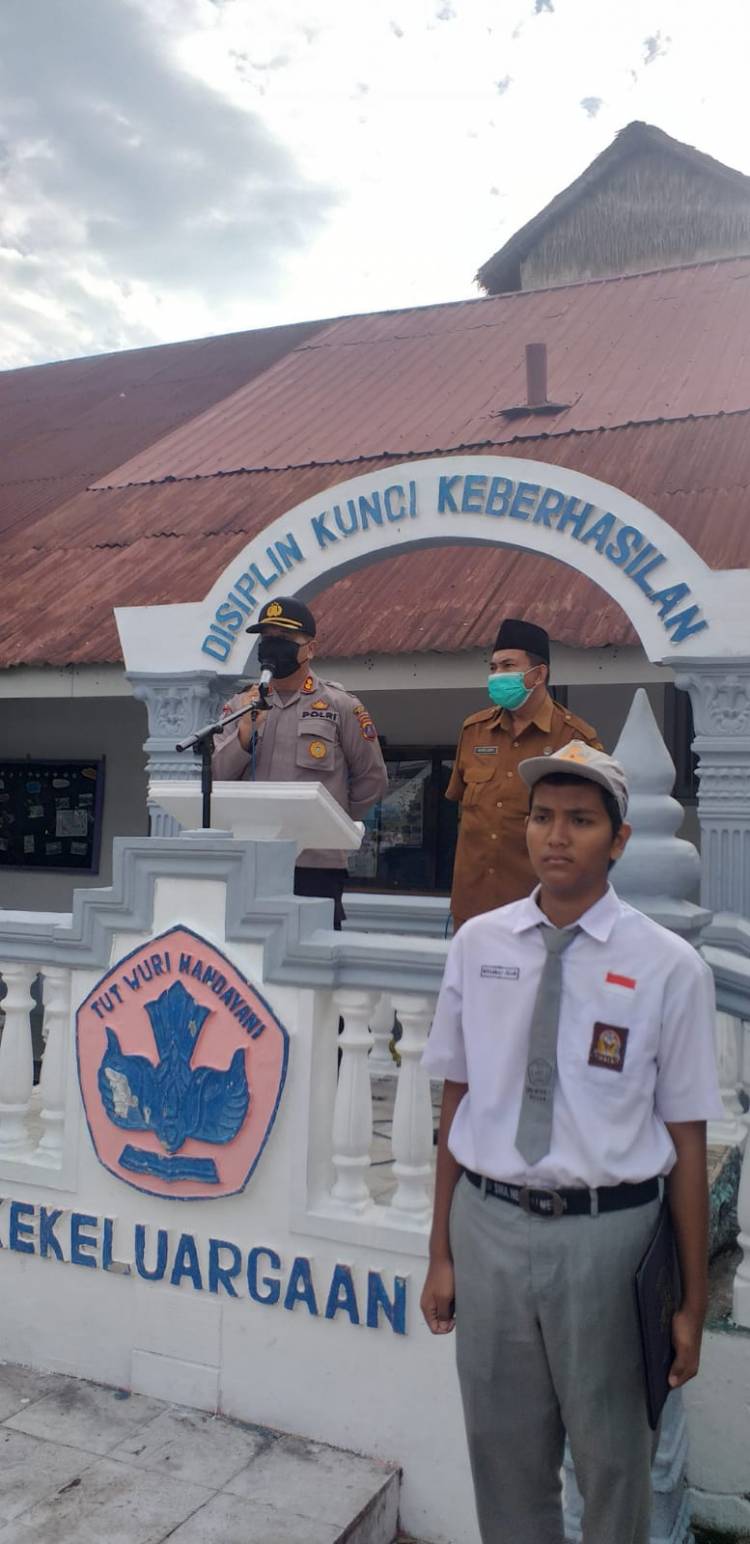 Kasat Binmas Ingatkan kepada Siswa Berperan Aktif Jaga Kamtibmas di Sekolah 