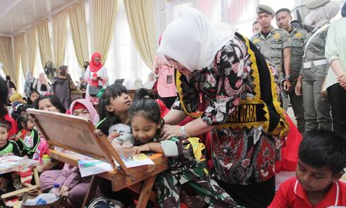  Meriahkan Hari Anak Nasional 2022, Bunda PAUD Sumut Buka Festival Menggambar dan Mewarnai
