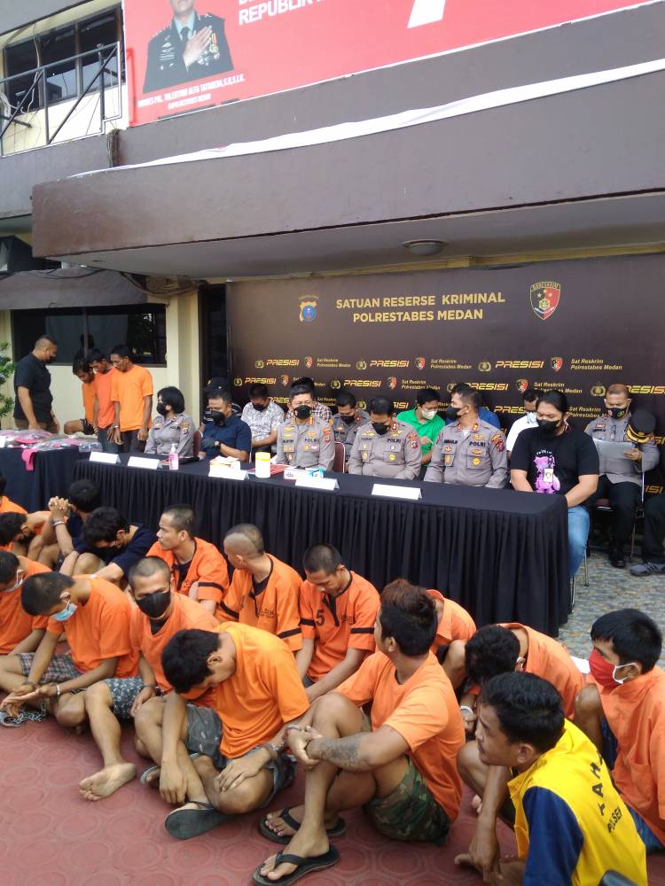 Polrestabes Medan Tembak Dua Orang Komplotan Perampok Terlibat Pembunuhan Warga Kisaran 