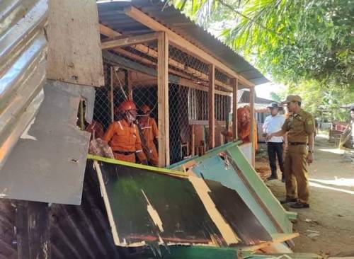 Wujudkan Medan Kondusif, Kecamatan Medan Labuhan Bongkar Tempat Judi dan Narkoba