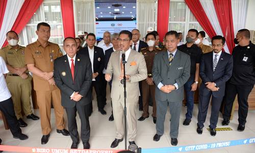  Menpora Malaysia Puji Komitmen Edy Rahmayadi Bangun Sport Centre