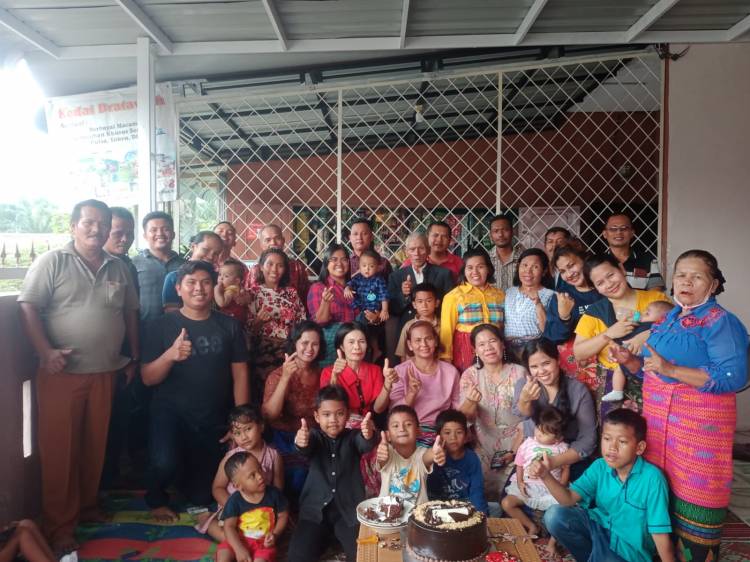 Punguan Borsirum Boru Bere dan Ibebere Rayakan HUT ke-1 Secara Sederhana di Tanjung Anom
