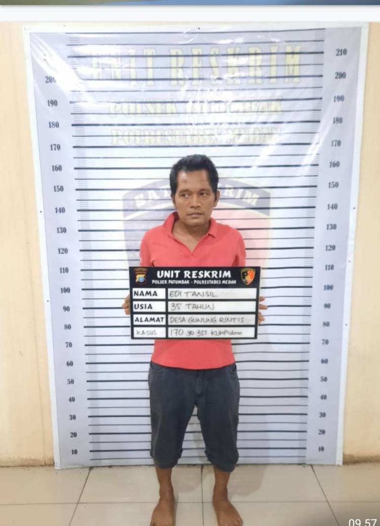 Pelaku Pembacokan di Patumbak Ditangkap