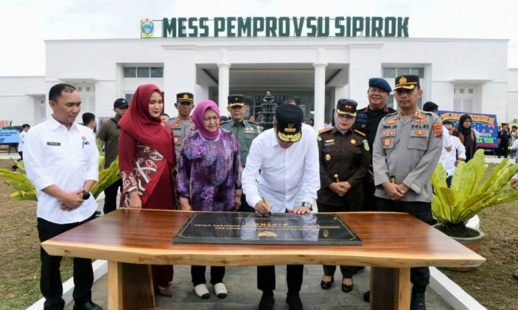Resmikan Mess Sipirok Pemprov Sumut, Edy Rahmayadi Sebut Potensinya Besar