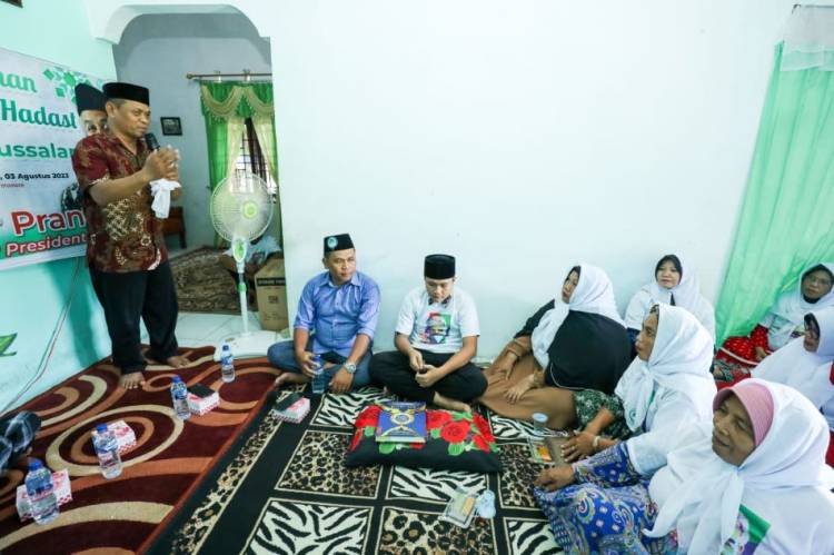 Tuan Guru Sahabat Ganjar Edukasi Warga Sumut Cara Bersuci dari Hadas