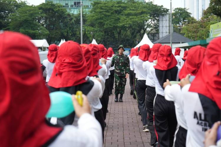 Paskibraka Kota Medan Jalani Latihan Jelang HUT ke-78 RI
