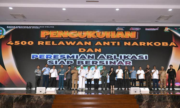 Resah dengan Narkoba di Sumut, Edy Rahmayadi Bentuk 4.500 Relawan Bersinar