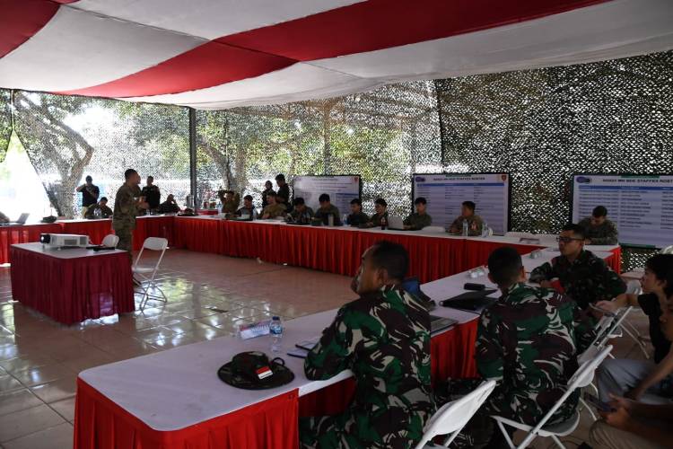 Asah Kemampuan, TNI dan Militer Mancanegara Berlatih Perencanaan Operasi Tempur  