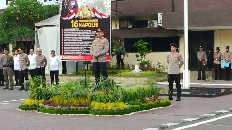 Kapolda Sumut Irjen Pol Agung Setya Gelar Kunker ke Polrestabes Medan