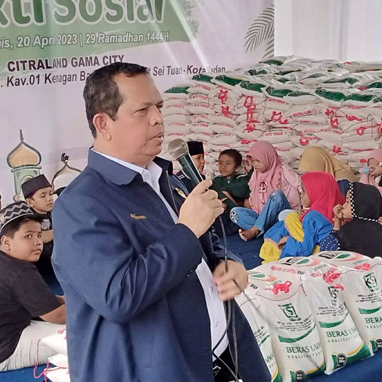 Berjuang Demi Kesejahteraan Rakyat, Ikhwan Lubis SH MH Inspirasi Masyarakat untuk Peduli Sesama
