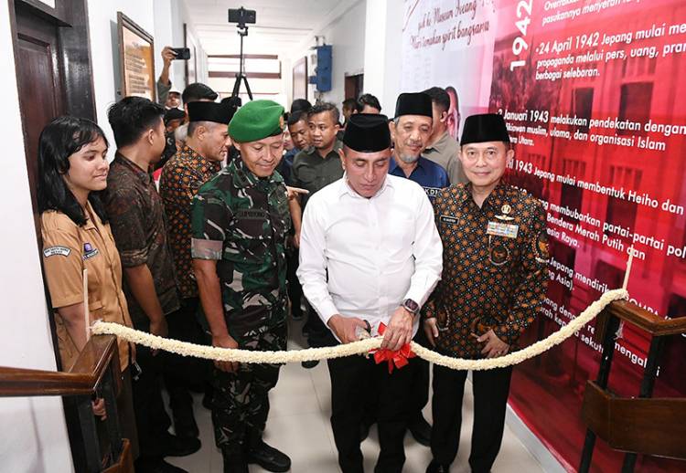 Gubernur Edy Rahmayadi Resmikan Museum Djoeang &rsquo;45 Sumatera Utara 