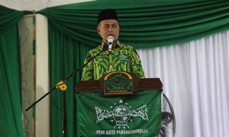 Pengurus PCNU Padangsidimpuan Dilantik, Ijeck: Niatkan untuk Menolong Agama Allah
