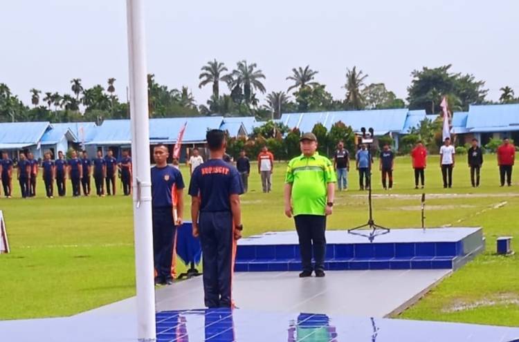 Arman Chandra Jadi Inspektur Upacara Open Turnamen Sepakbola Kopasgat-KADIN Medan 2023