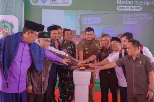 Walikota Medan Ingin Jadikan Islamic Center Peradaban Islam dan Wisata Religi