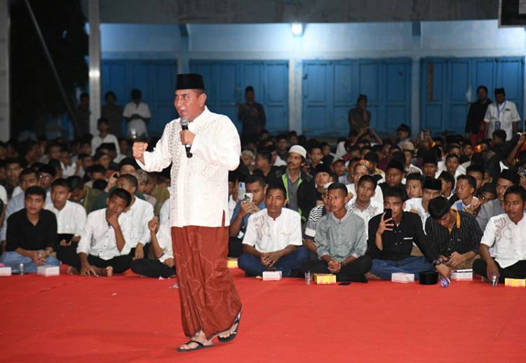 Tabligh Akbar 1 Muharram di Sibolga, Gubernur Sumut Berharap Pergerakan Islam Semakin Masif Membangun Sumut