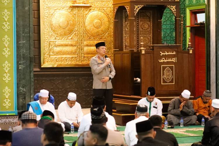 Safari Subuh, Kapolda Ajak Masyarakat dan Alim Ulama Jaga Provinsi Sumut