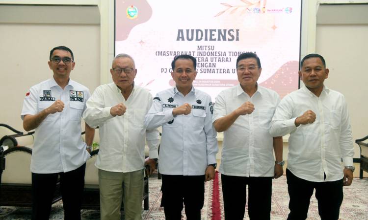 Pj Gubernur Sumut Apresiasi Perhimpunan MITSU yang Dukung Penuh Kesuksesan Penyelenggaraan PON XXI