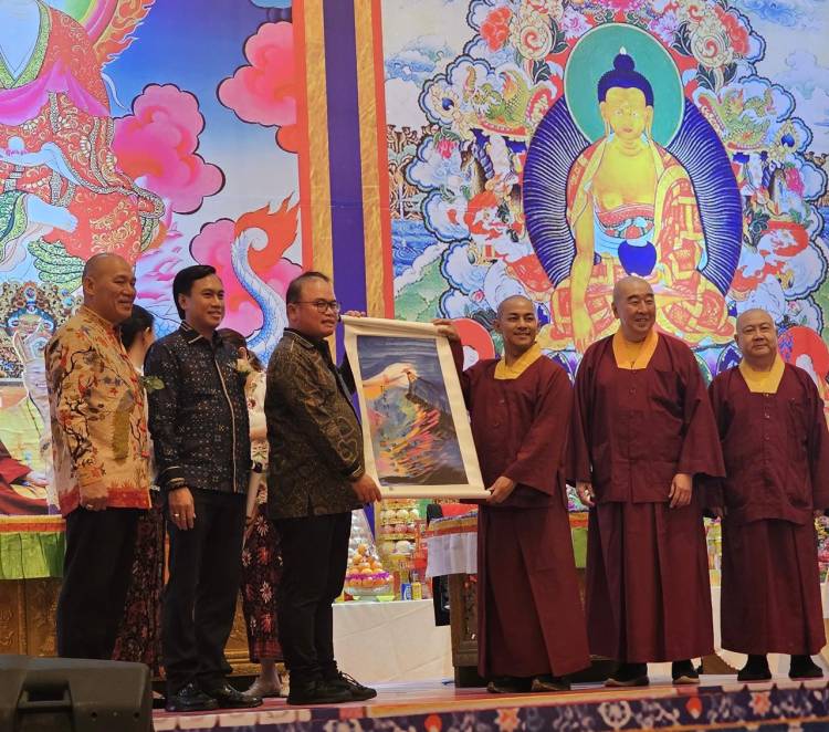 Upacara Ulambana Chaodu dan Pemberkatan Ksitigarbha Bodhisattva Berjalan Lancar