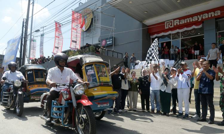 Sambut dan Semarakkan PON XXI, Pemprov Sumut, Pemko dan KONI Siantar Gelar Pertandingan Catur hingga Parade Becak BSA