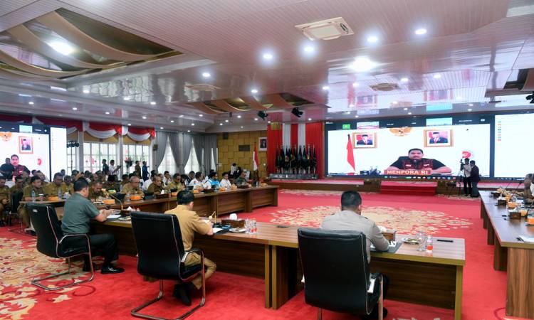 Pimpin Rapat Final PON XXI Wilayah Sumut, Pj Gubernur Minta Panitia Teliti Perhatikan Hal Detail