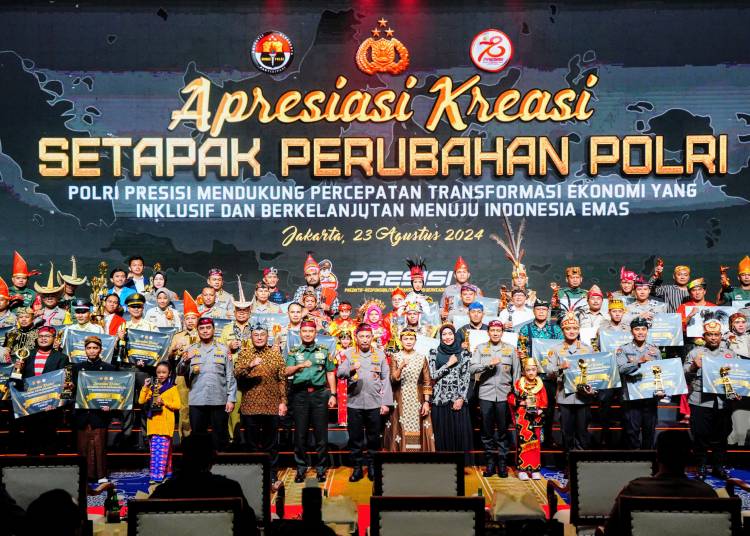 Kasum TNI Hadiri Acara Malam Apresiasi Setapak Perubahan Polri Tahun 2024