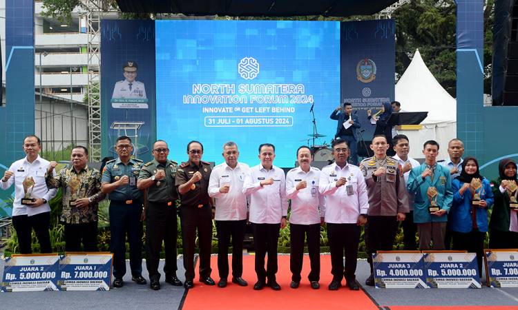 Dongkrak Ekosistem Inovasi Sumut, Pj Gubernur Luncurkan Gerakan Inovasi Serentak se-Sumut