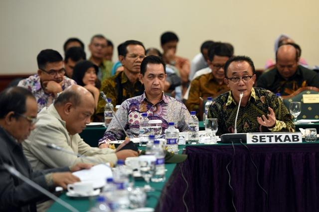 RDP Dengan Komisi II DPR, Deputi Administrasi Tegaskan Anggaran