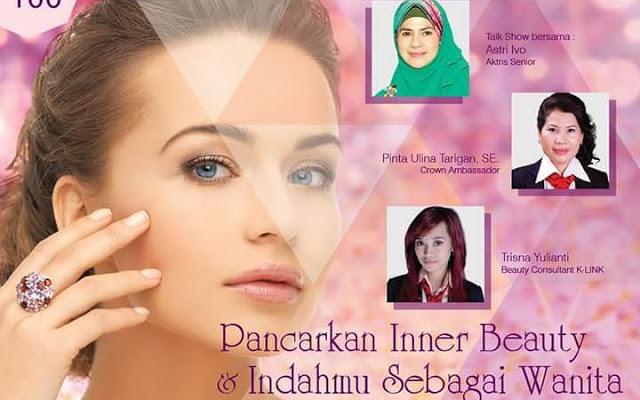 LBC K-Link Undang Astri Ivo Pancarkan Inner Beauty di Medan