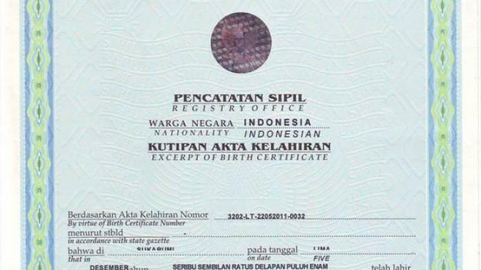 10.400.769 Penduduk Sumut Tidak Punya Akte Kelahiran
