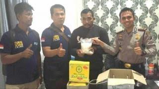Polsek Patumbak Tangkap Pria Pembawa 1 Kg Sabu di Pool Bus Makmur