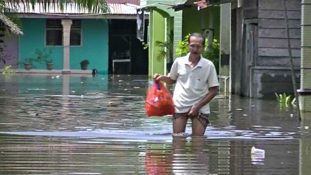 4.928 Rumah di Langkat Masih Tergenang Banjir