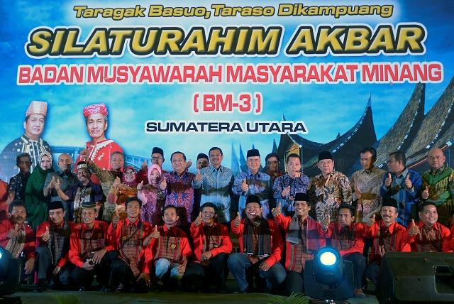 Gubernur Sumut Apresiasi Kekompakan Masyarakat Minang