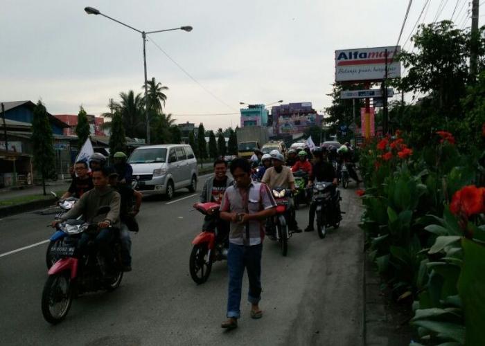 Ribuan Buruh Berkumpul di Lapangan Garuda Tanjung Morawa