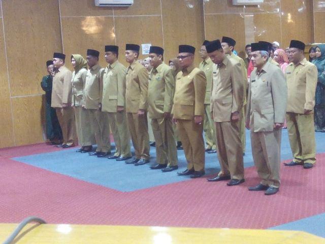 Walikota Binjai Lantik 18 Pejabat Eselon III
