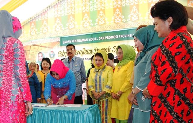 Gebyar Kerajinan Daerah Sumut 2016 di Gelar di Merdeka Walk