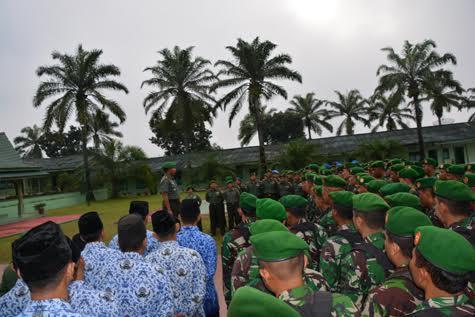 Danrem 022/PT Beri Pengarahan Kepada Prajurit dan PNS