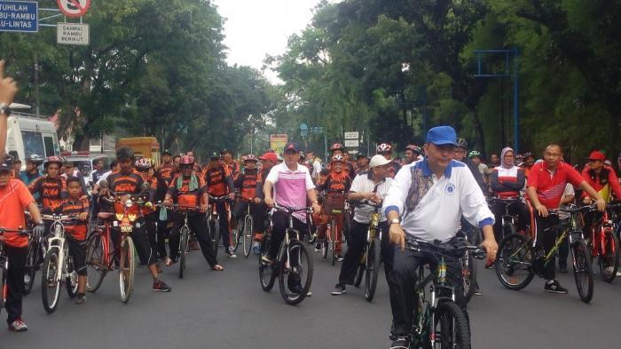 Selain Car Free Day, Walikota Medan Pantau Wilayah dengan Bersepeda