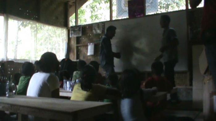 Ada Sekolah di Tengah Hutan Langkat