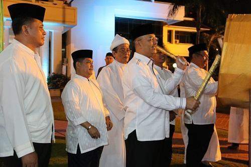 Walikota Medan Shalat Idul Adha di Lapangan Merdeka